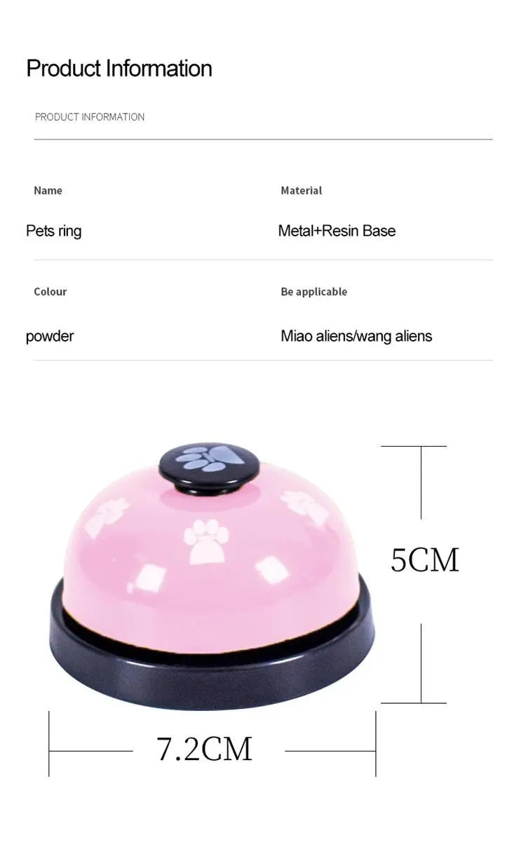 1pc Small Bell Footprint Dog Training Toy – Interactive Puppy Chew Toy for Teddy & Small Dogs