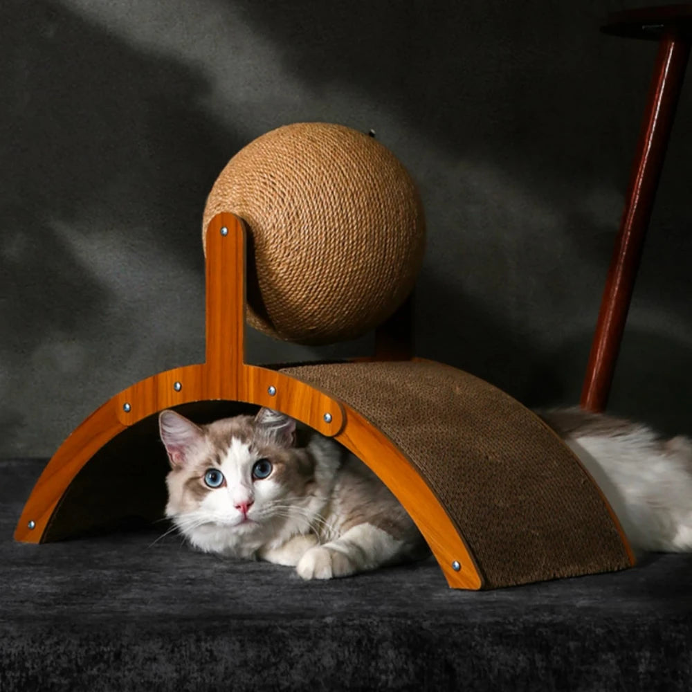 Vertical Arch Cat Scratching Board – Wear-Resistant