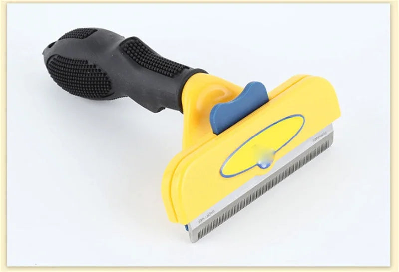🐶 Dogs & Cats Hair Shedding Massage Comb – Pet Grooming Brush for Hair Removal & Massage