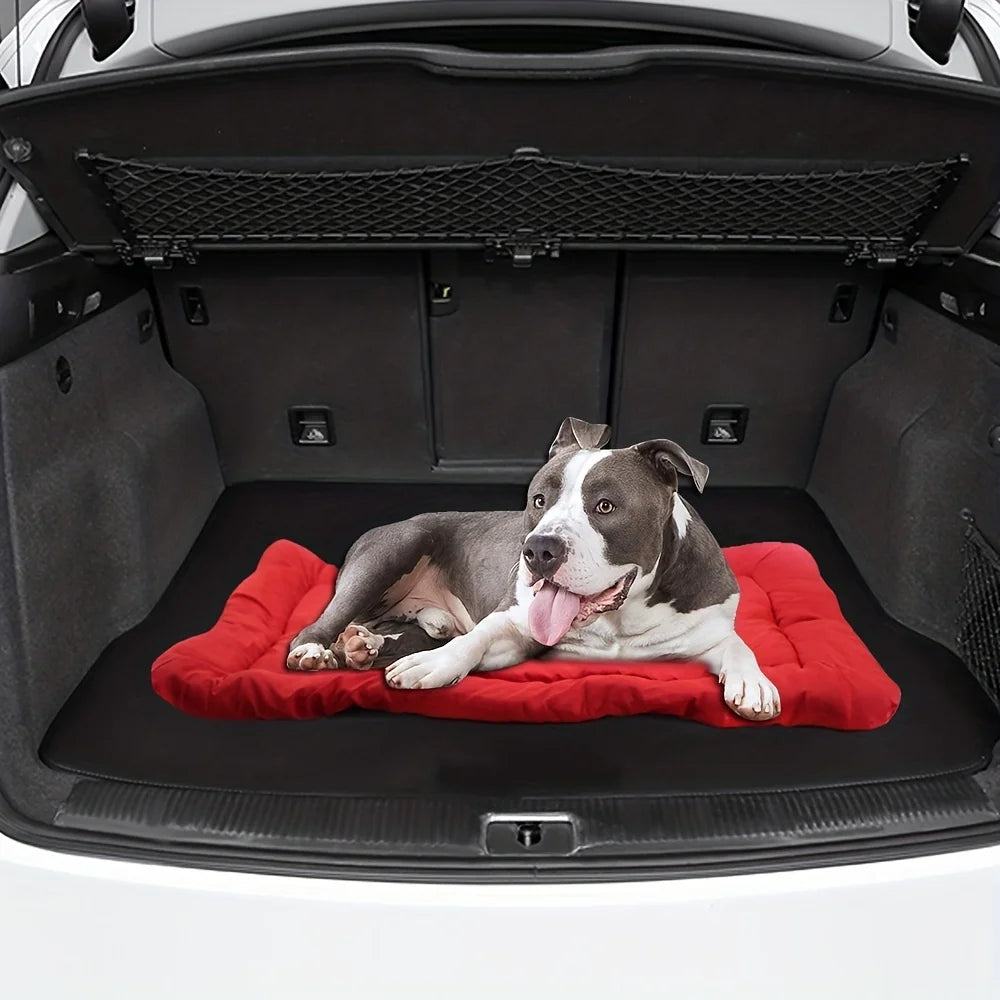 Waterproof Anti-Slip Pet Bed Cushion – Washable Outdoor Dog Mattress Pad