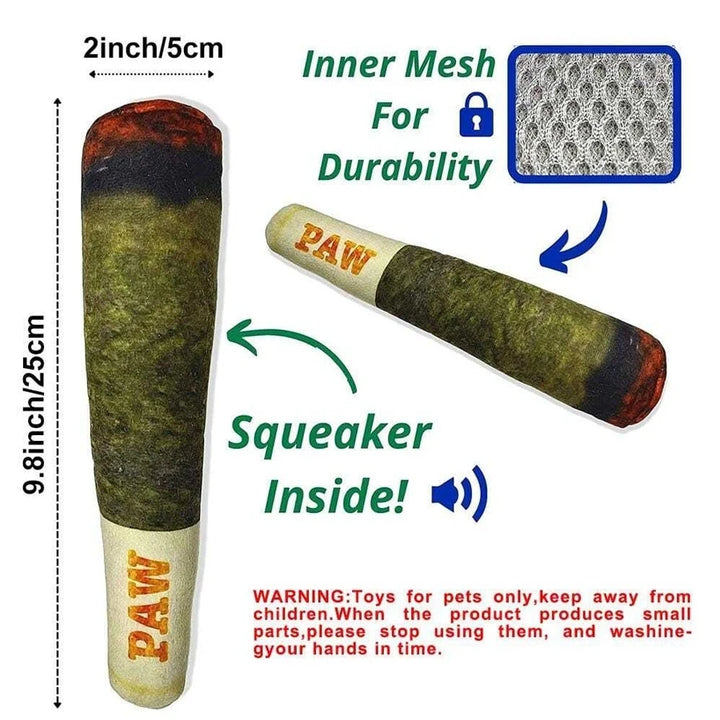 🐾 Interactive Dog Joint Sound Plush Toy – Durable & Fun Chewing Squeak Toy