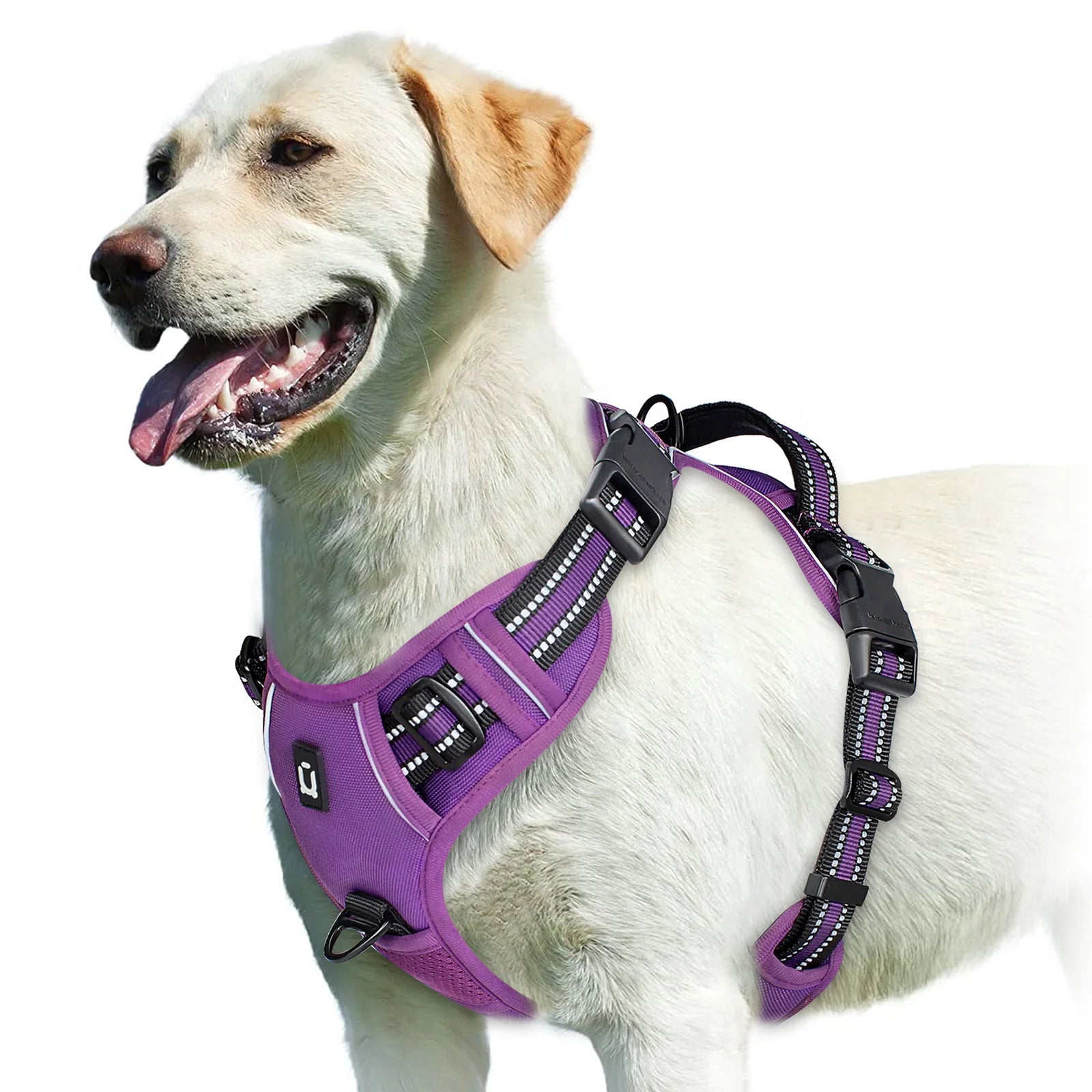 🐾 No Pull Dog Harness – Adjustable Soft Padded Vest with Easy-Control Handle