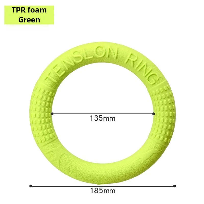 Dog Flying Disk Training Ring – Floating TPR Toy 🥏🐾