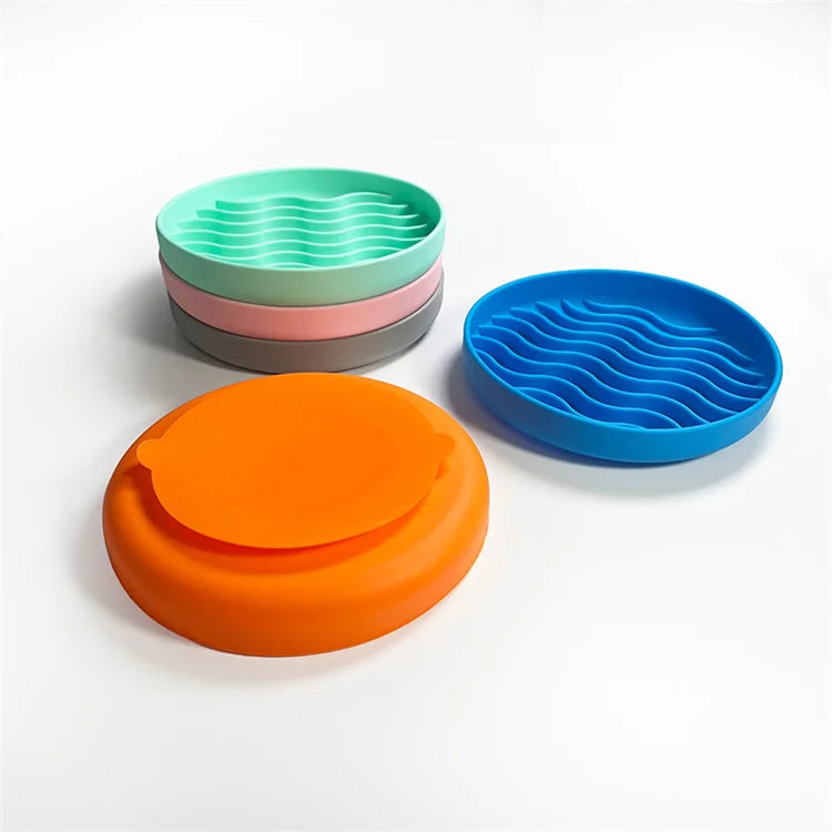 Slow Feeder Pet Bowl – Anti-Slip & Anti-Choking for Cats & Puppies 🐾🍽️
