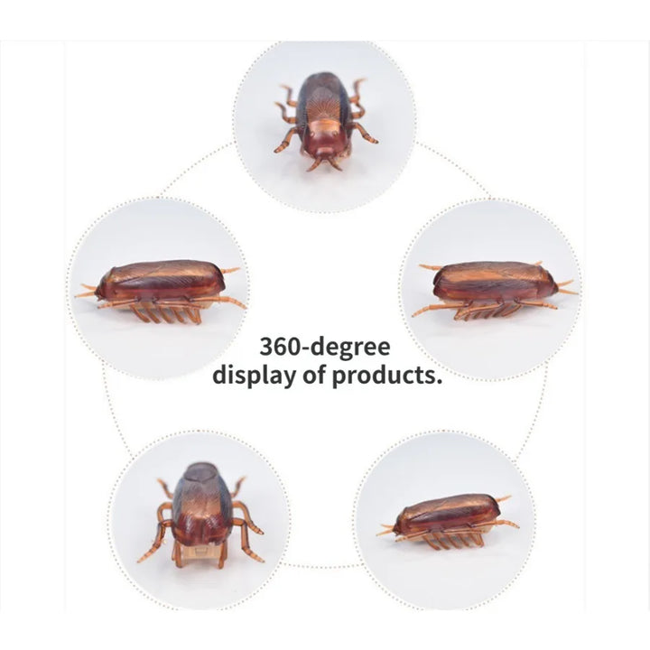 Funny Simulation Cockroach Toy – Interactive Training Play Toy for Cats & Dogs