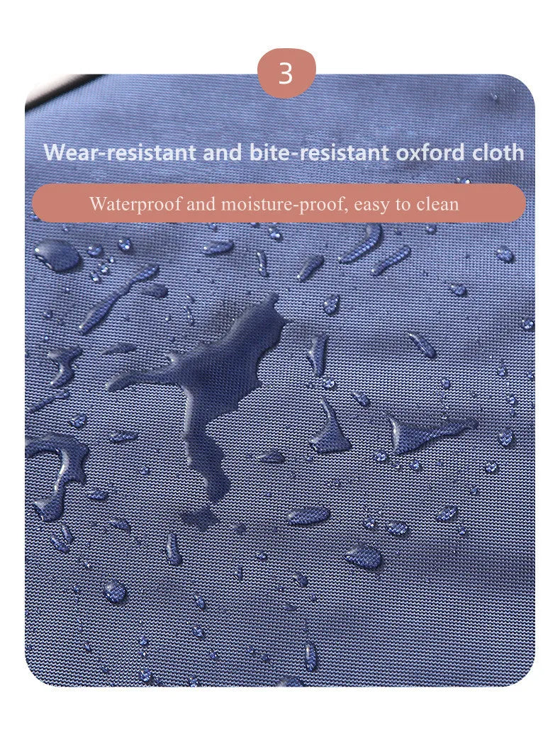 Large Elastic Sponge Dog Bed – All-Season Washable Pet Sofa Mat for Medium & Large Dogs, Cat Cushion Nest with Non-Slip Base