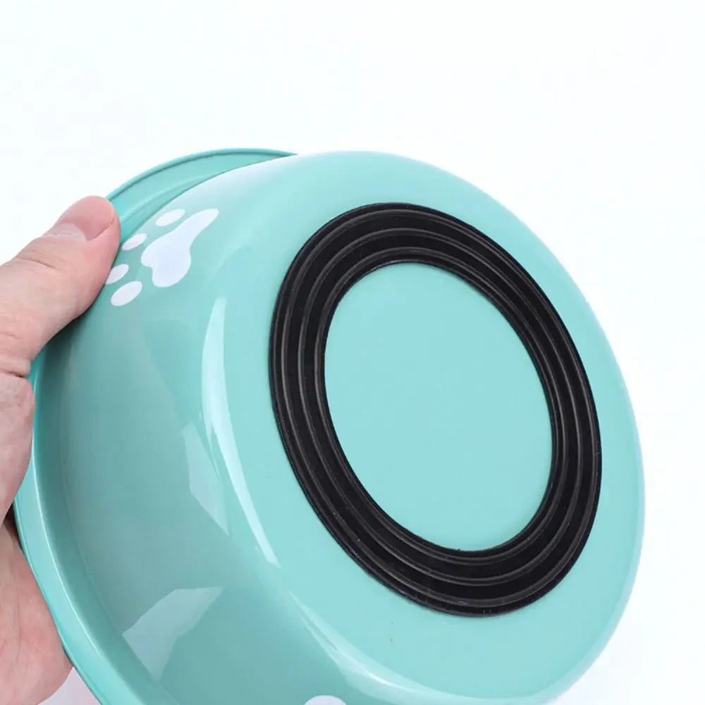 Large Capacity Stainless Steel Non-Slip Pet Bowl – Double-Layer Water & Food Bowl for Dogs & Cats