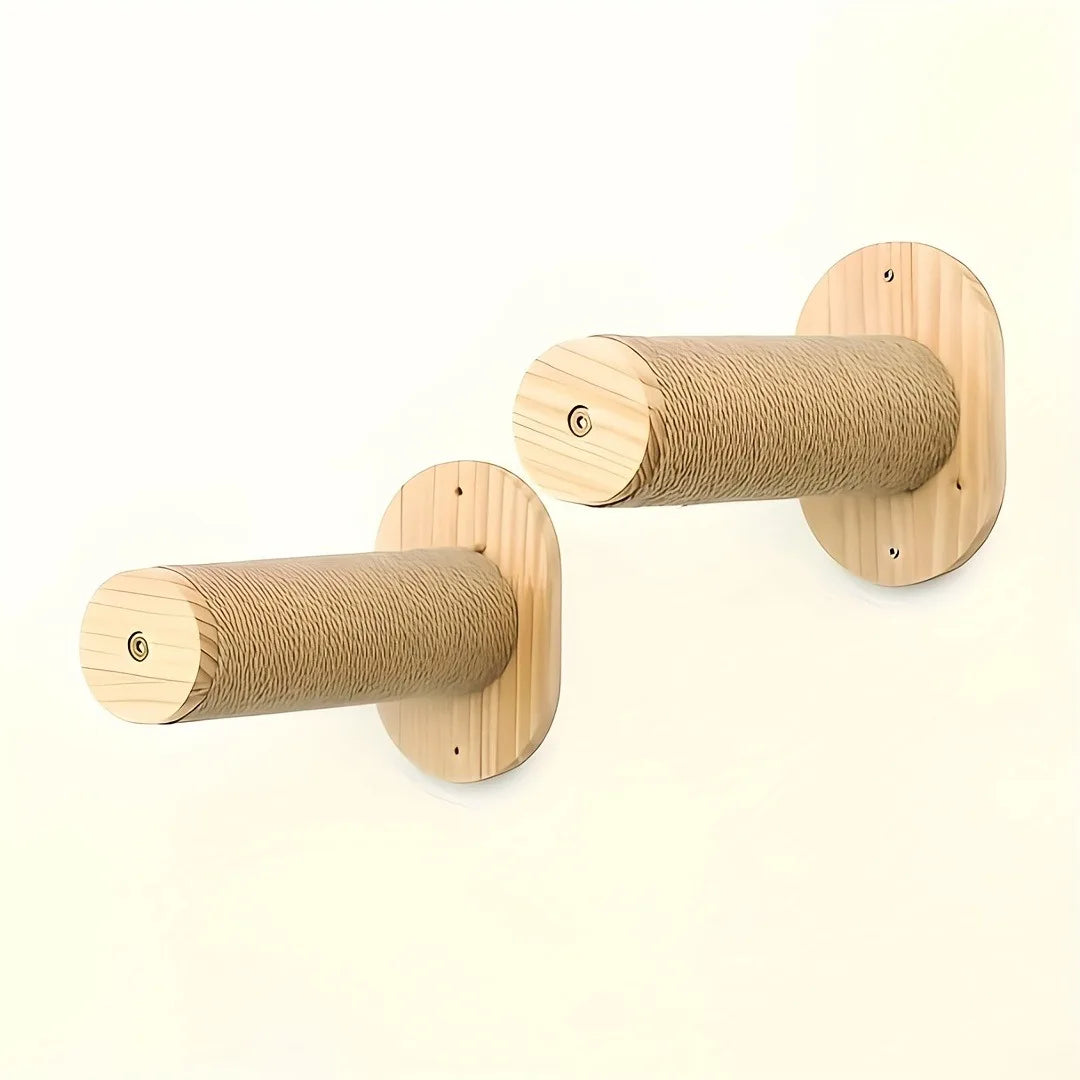 🐾 Wall-Mounted Cat Hammock with Steps – Cozy, Space-Saving Cat Shelf