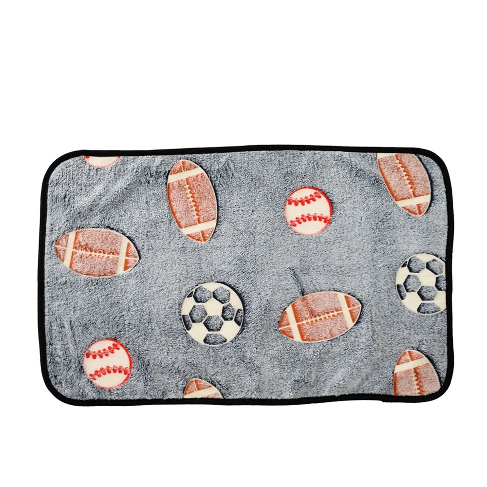 Cozy Dog Bed Mat with Cute Prints