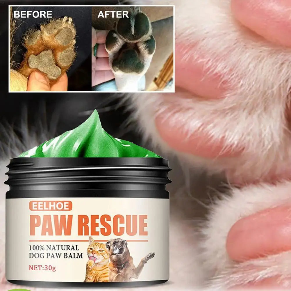 Pet Paw Cream Dog Cat Paw Cleaner Kitten Foot Washer Foot Cleaning Protection Moisturizer Pet Supplies Dry Healthy Care Balm 30g