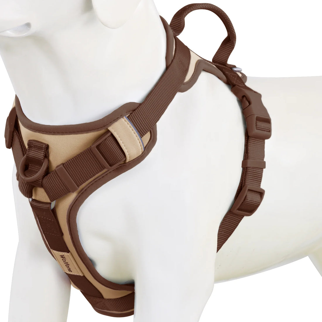 Splicing Color Dog Harness – No-Pull, Adjustable & Personalized