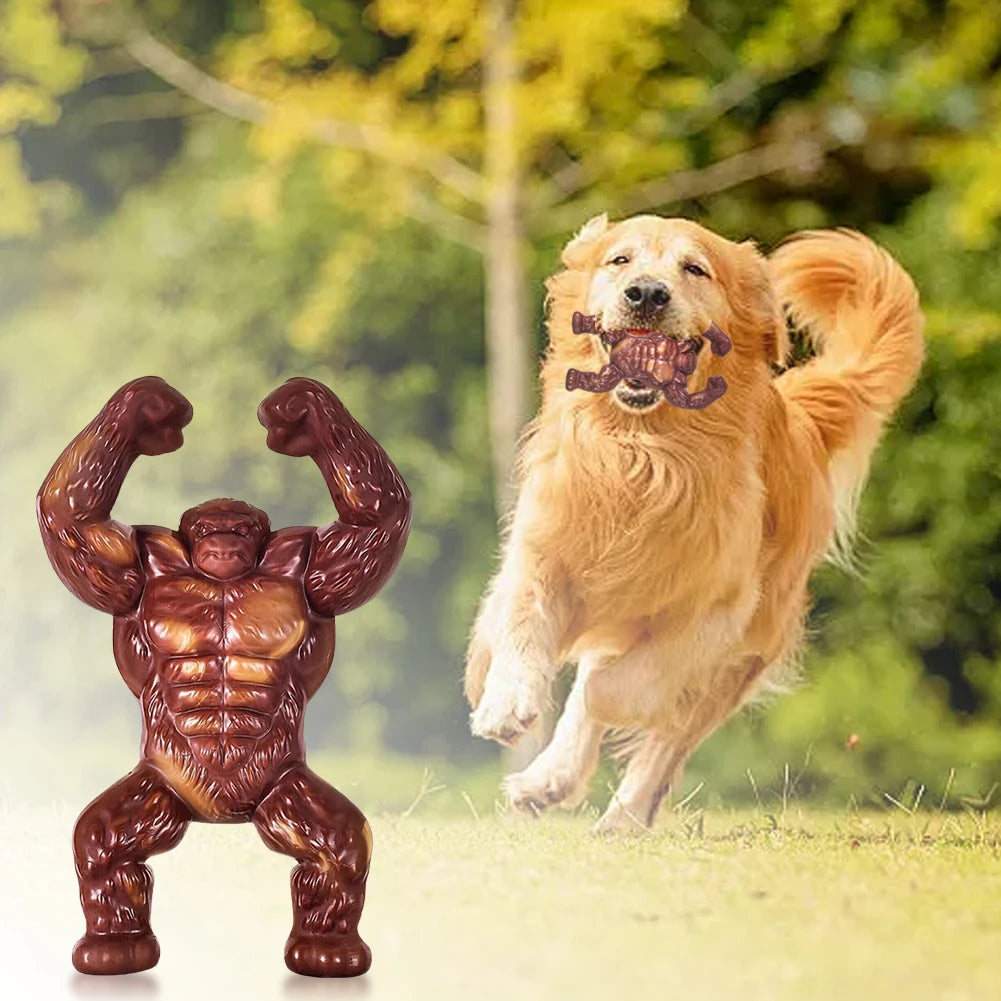 Indestructible Gorilla Dog Chew Toy – Ultra Tough Chewing Stick for Large Aggressive Chewers