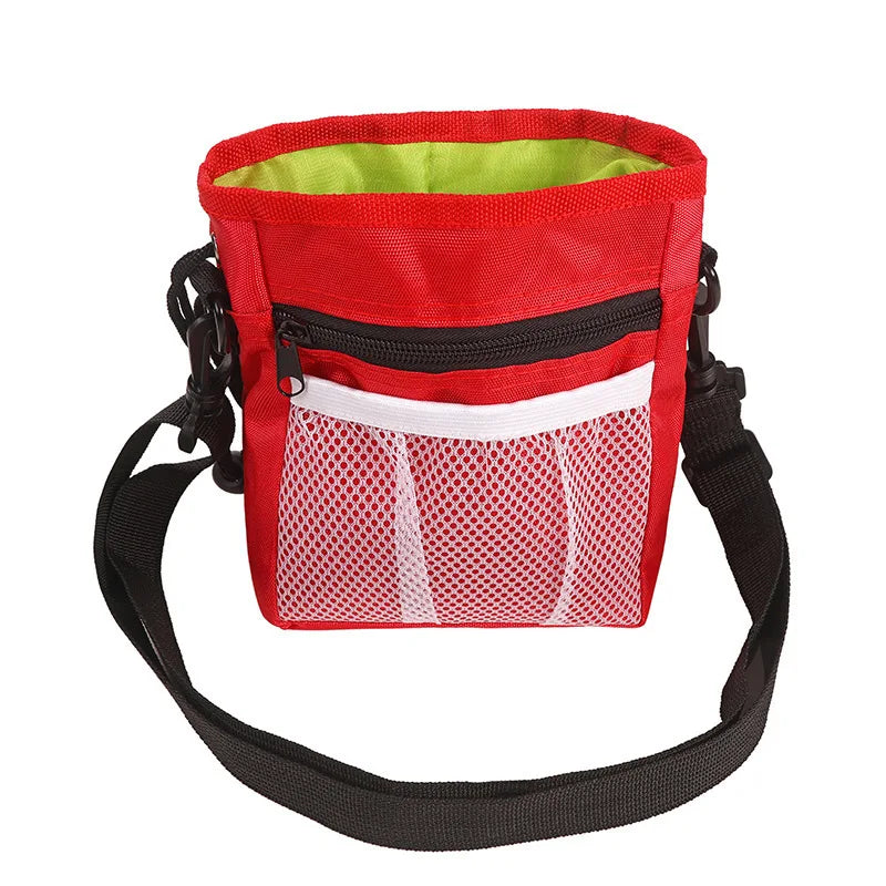 Portable Dog Training Waist Bag – Outdoor Pet Treat Pouch with Storage Pocket for Snacks, Bait & Rewards