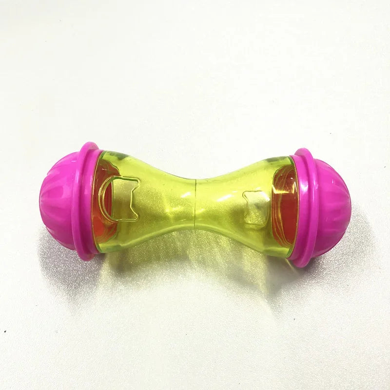 🐭 Interactive Mouse-Shaped Cat Treat Ball – Food Dispensing Tumbler Feeder