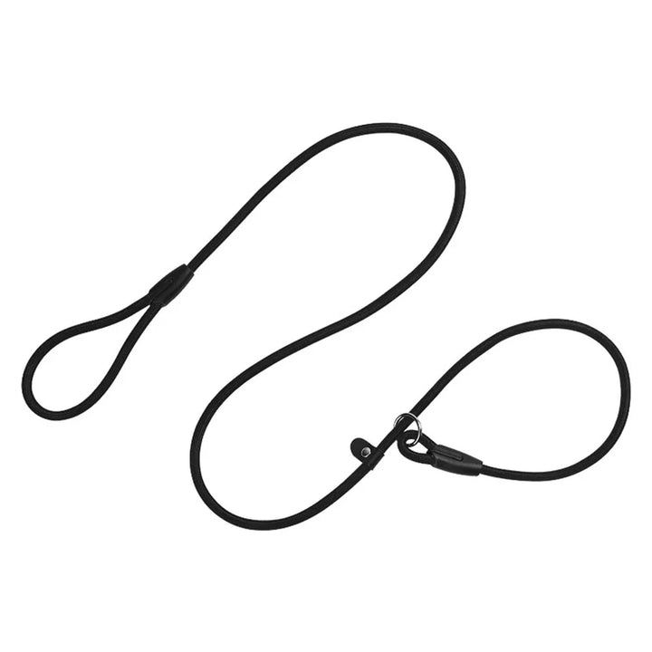 Slip Lead Dog Leash for Small Dogs – Anti-Choking P-Shaped Rope Leash for Puppy Training & Walking
