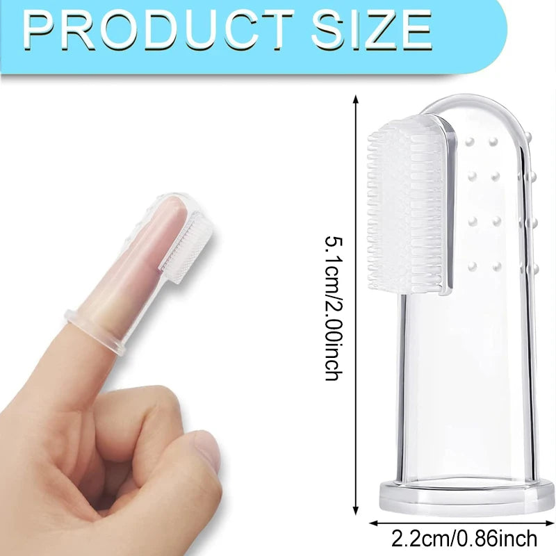 Silicone Soft Pet Finger Cuff Toothbrush