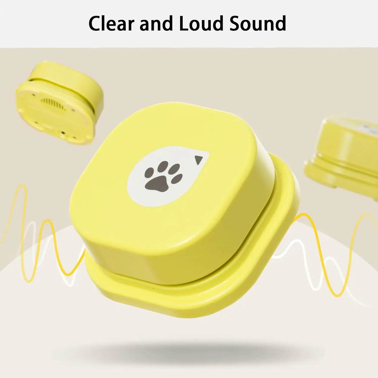 Mewoofun Talking Dog Buttons – Voice Recording Communication Buttons for Pets with Mat | Interactive Training Buzzer for Dogs & Cats