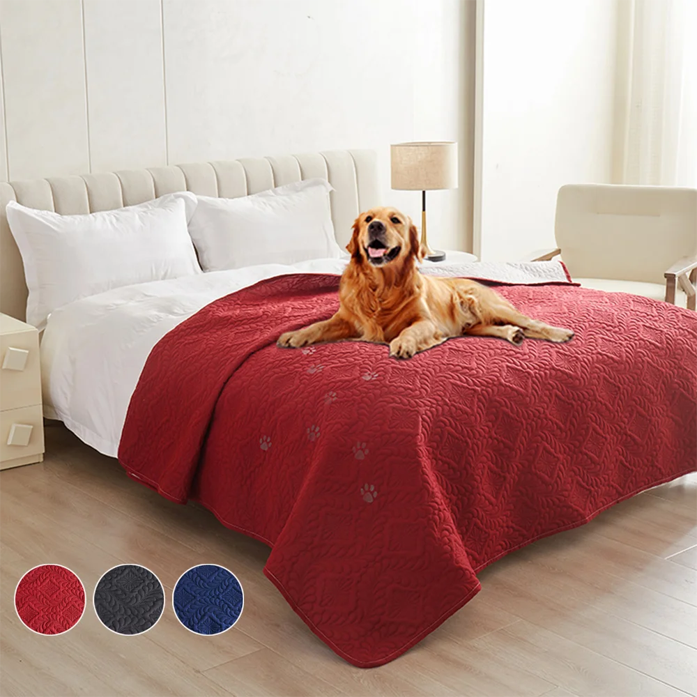 Anti-Leaking & Non-Slip Dog Bed Cover: