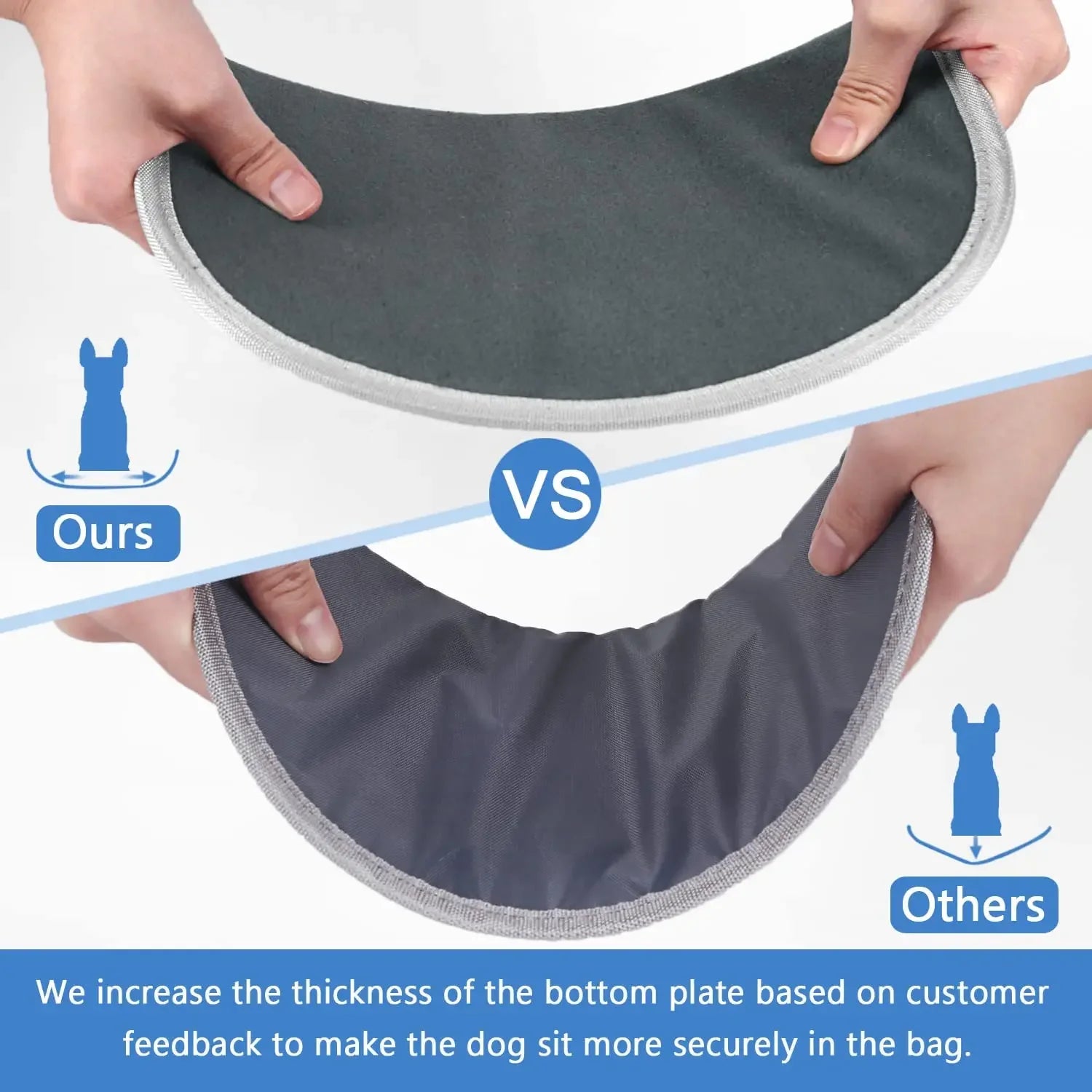 Double Shoulder Pet Carrier Backpack – Portable Mesh Dog Travel Bag for Outdoor Adventures