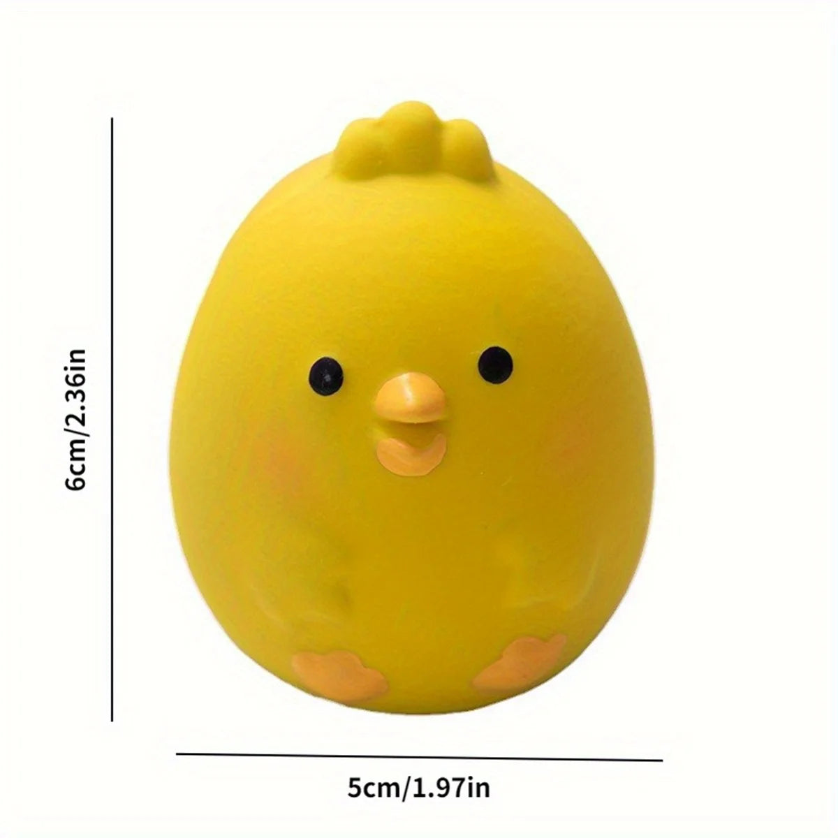 Squeaky Dog Toy – Durable Latex Chicken Ball for Chewing & Interactive Play