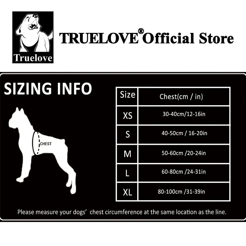 🐶 TRUELOVE Pet Harness Vest – YH1802