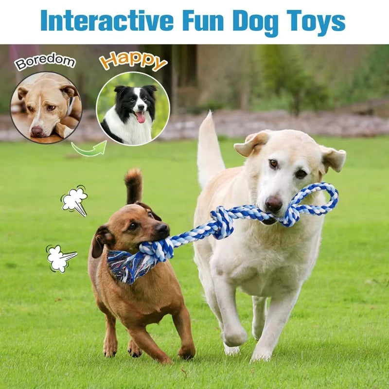 Knot Dog Toys – Indestructible & Durable Chew Tug Toys for Medium & Large Dogs