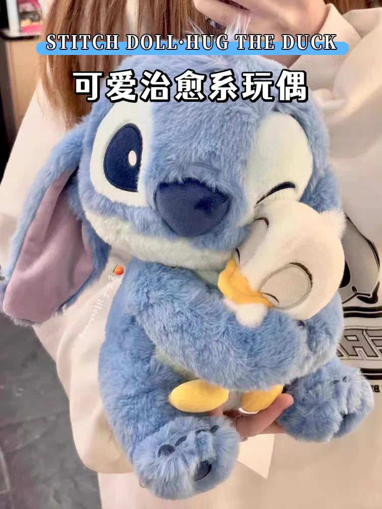 🧸 Disney Lilo & Stitch Plush Toy – Large 30cm-60cm Stuffed Cartoon Doll