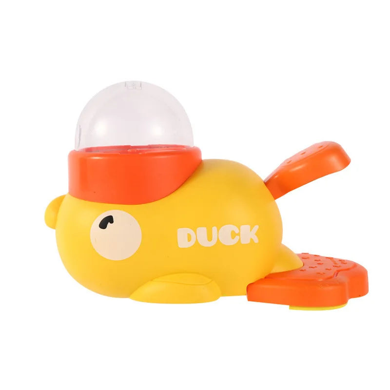 Yellow Duck-Shaped Interactive Treat Dispenser – Slow Feeder & Puzzle Toy for Cats & Dogs