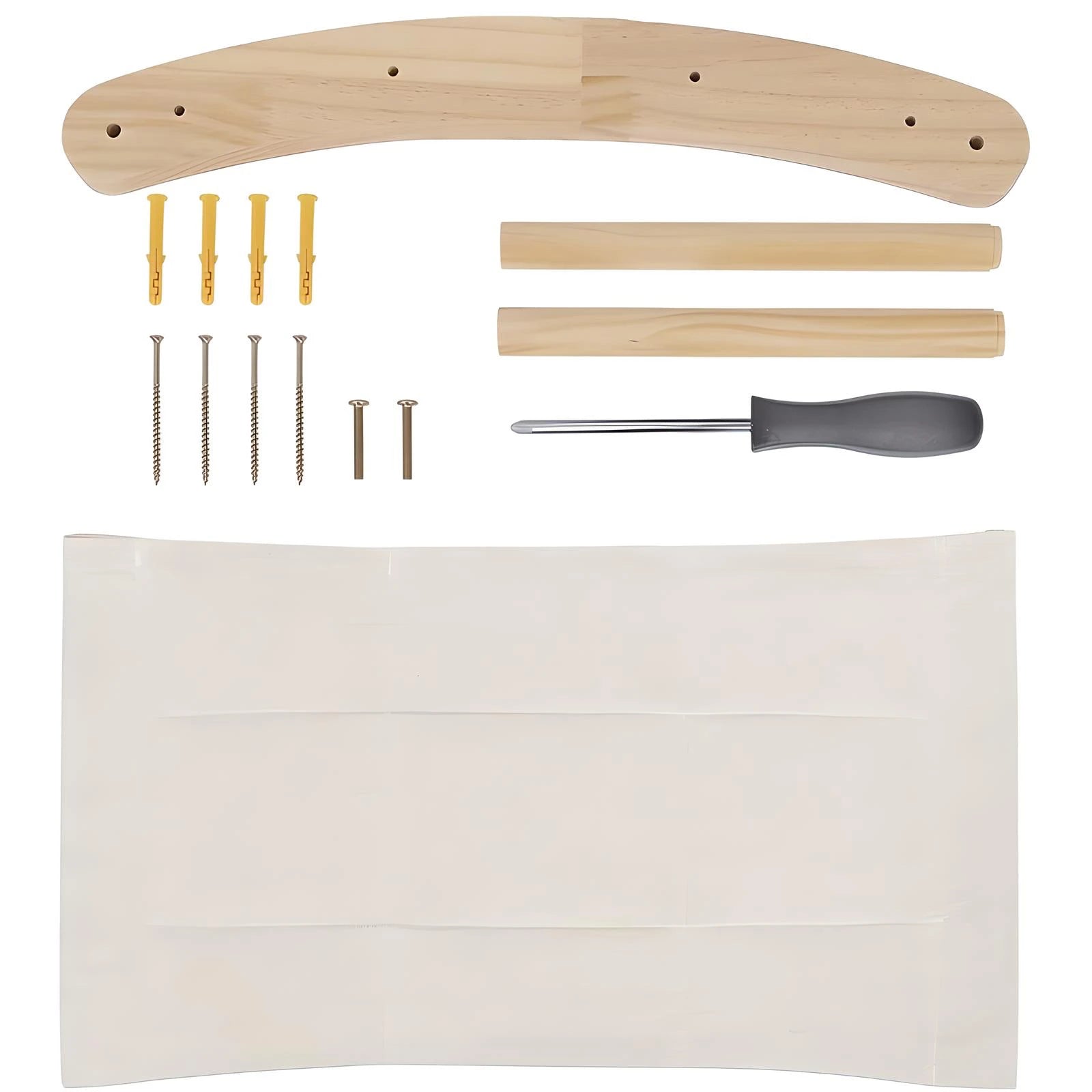 🐾 Wall-Mounted Cat Hammock with Steps – Cozy, Space-Saving Cat Shelf