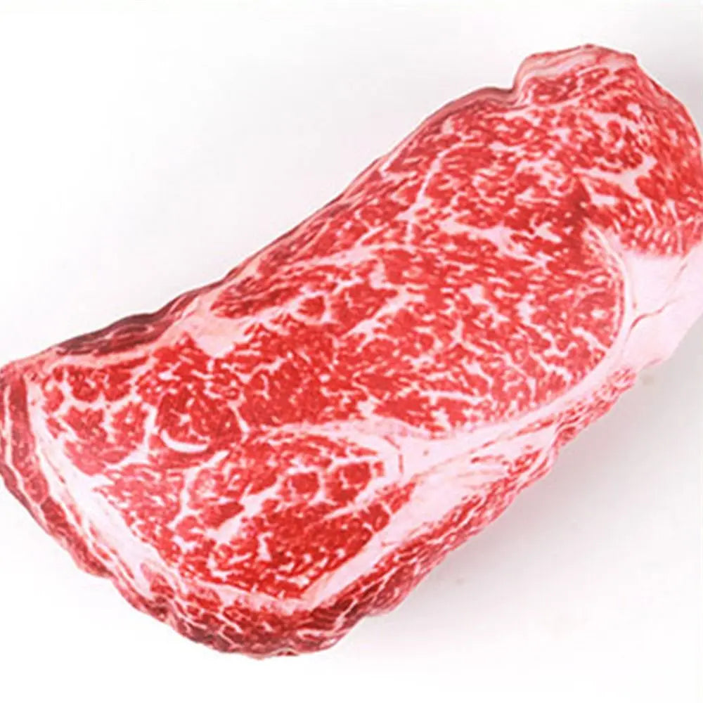 Squeaky Steak & Bone Dog Toy – Bite-Resistant Chew & Training Toy 🍖🐾