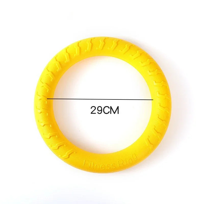 EVA Floating Pet Toy Ball – Bite-Resistant Dog Training Ball with Rope for Teething & Play