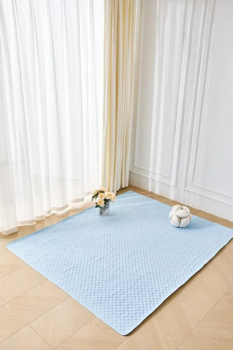 Waterproof Ice Silk Cooling Pet Pad – Breathable Chill Mat for Dogs & Cats in Hot Weather