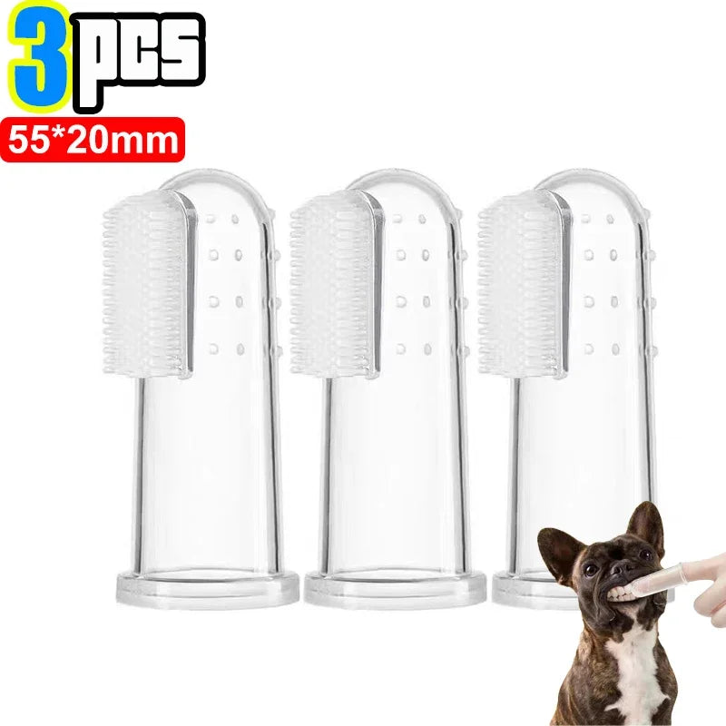 Silicone Soft Pet Finger Cuff Toothbrush