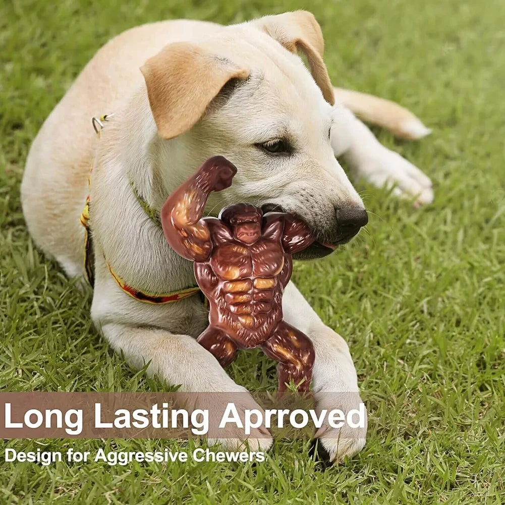 Indestructible Gorilla Dog Chew Toy – Ultra Tough Chewing Stick for Large Aggressive Chewers