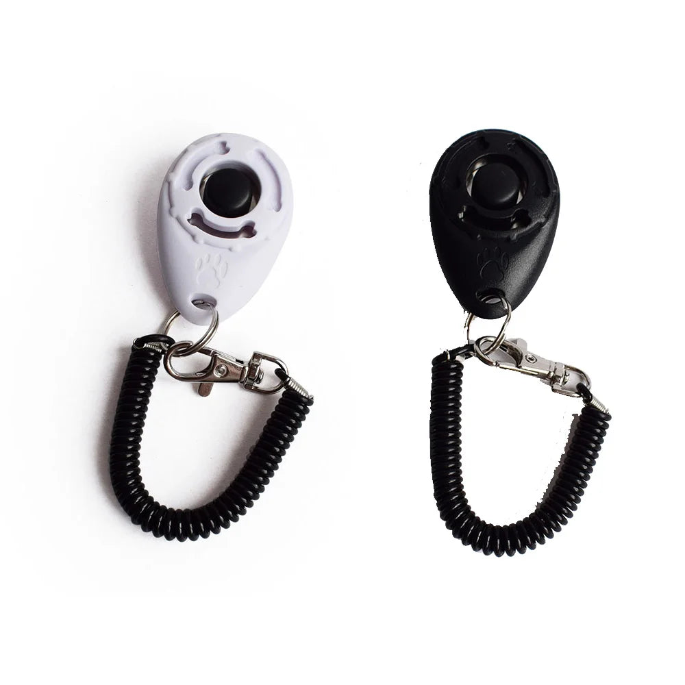 2-Pack Dog Training Clicker with Wrist Strap – Lightweight, Durable, Easy-to-Use Pet Clicker for Dogs, Cats, Birds & Horses