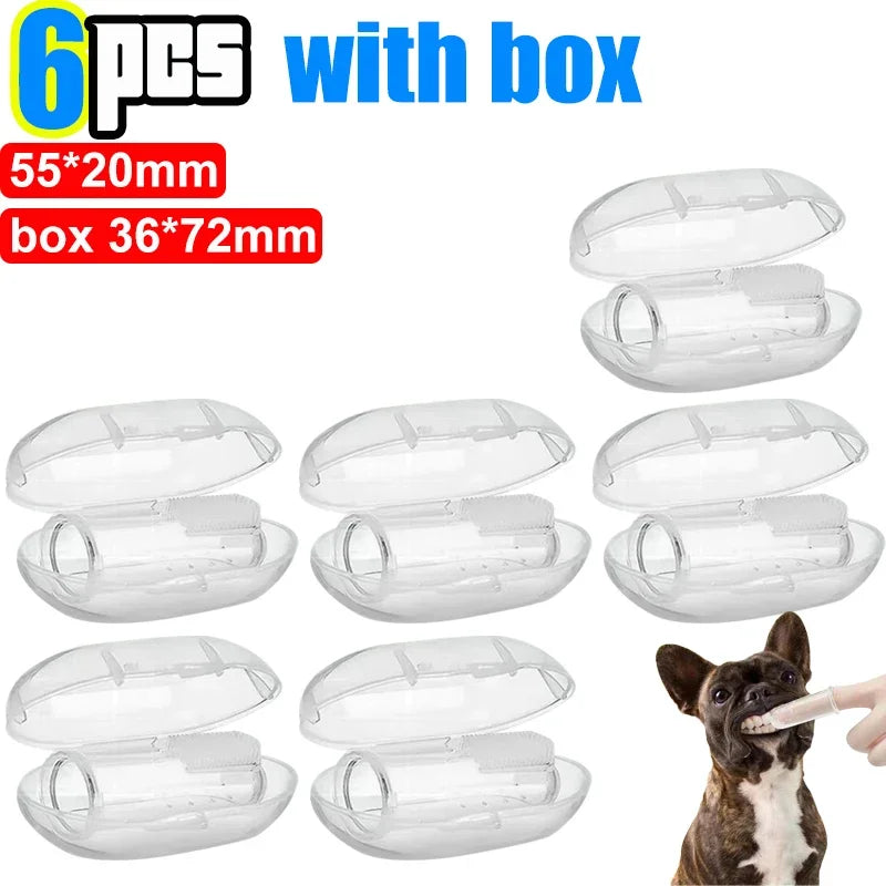 Silicone Soft Pet Finger Cuff Toothbrush