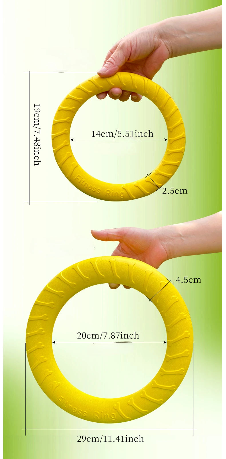 Dog Toys Pet Flying Discs / Training Ring
