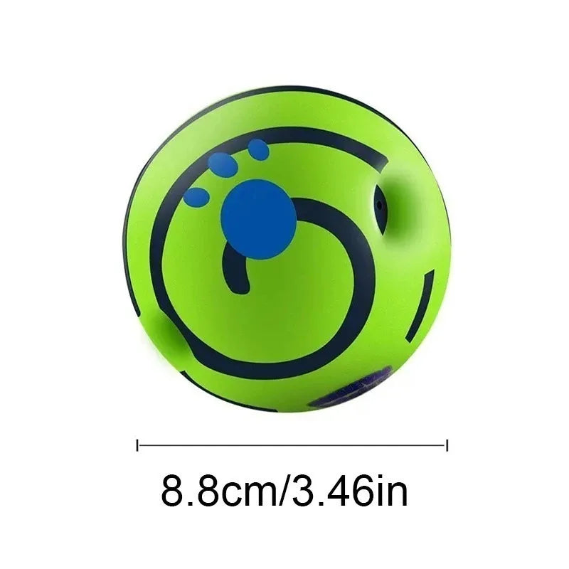 Wobble Wag Giggle Glow Ball – Interactive Sound Dog Toy 🟢🐾