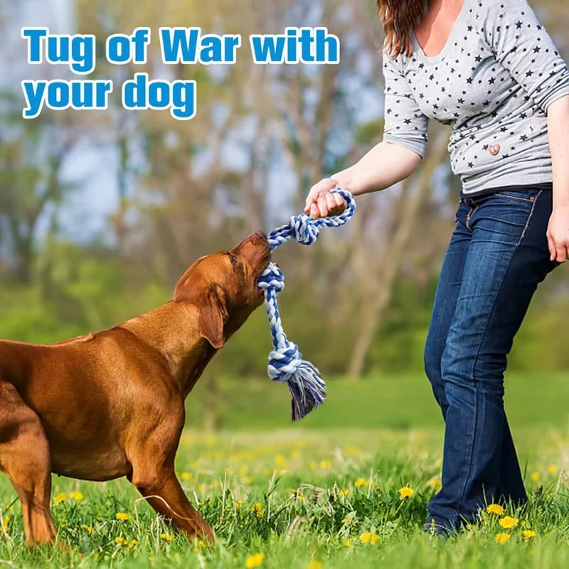 Knot Dog Toys – Indestructible & Durable Chew Tug Toys for Medium & Large Dogs