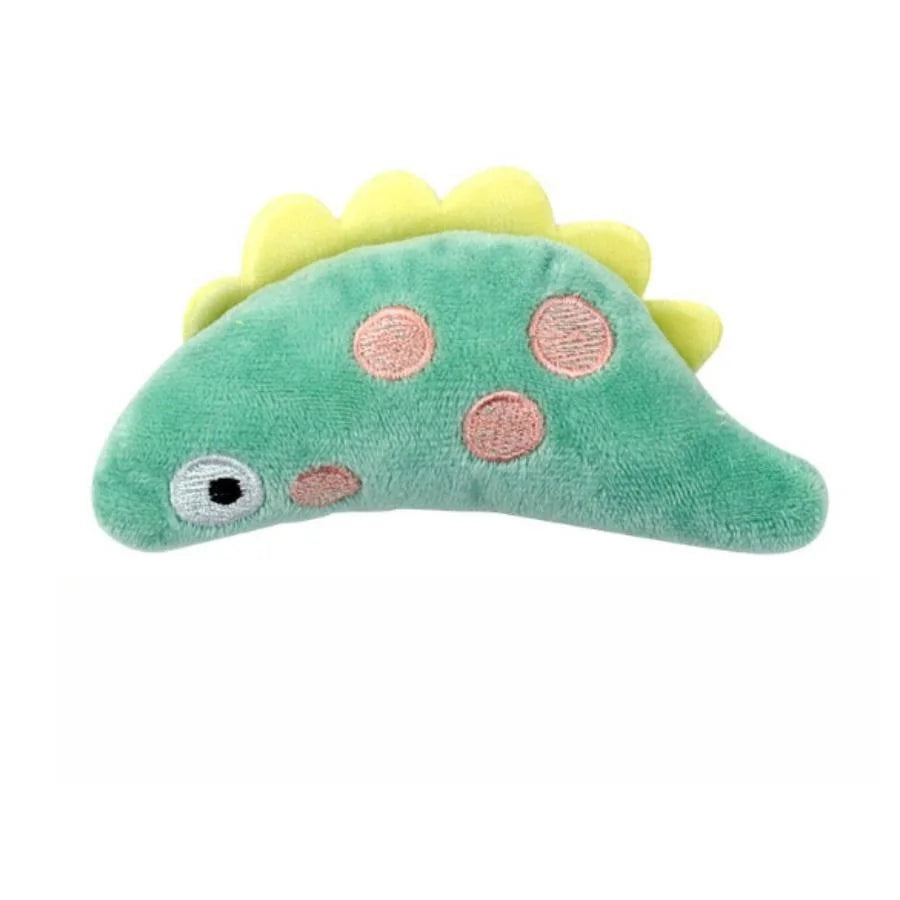 Cartoon Plush Cat Molar Bite Toy – Interactive Chew Toy for Cats