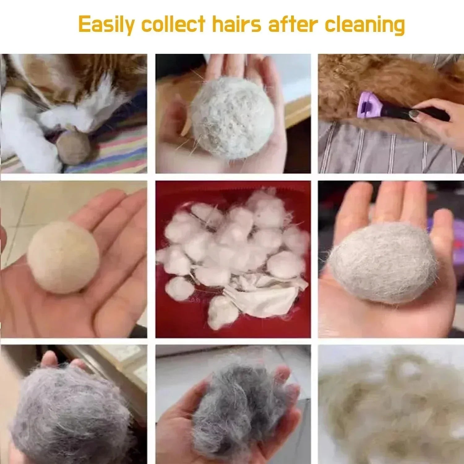 Large Pet Grooming Brush – Hair Removal Comb for Big Dogs & Cats