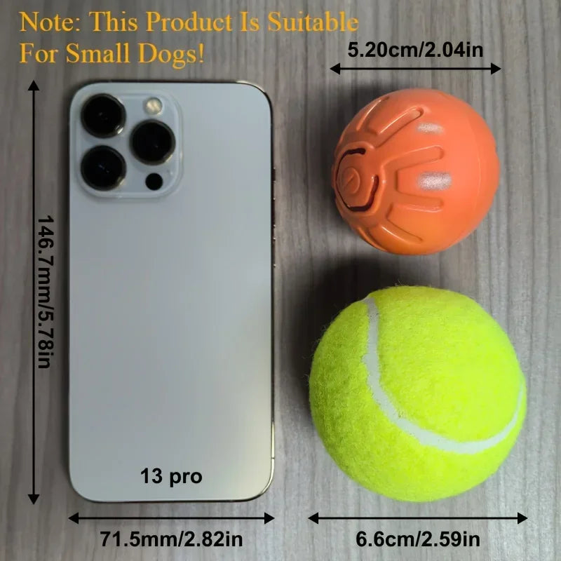 Smart Dog Toy Ball – Automatic Bouncing, USB Rechargeable, Interactive Pet Toy