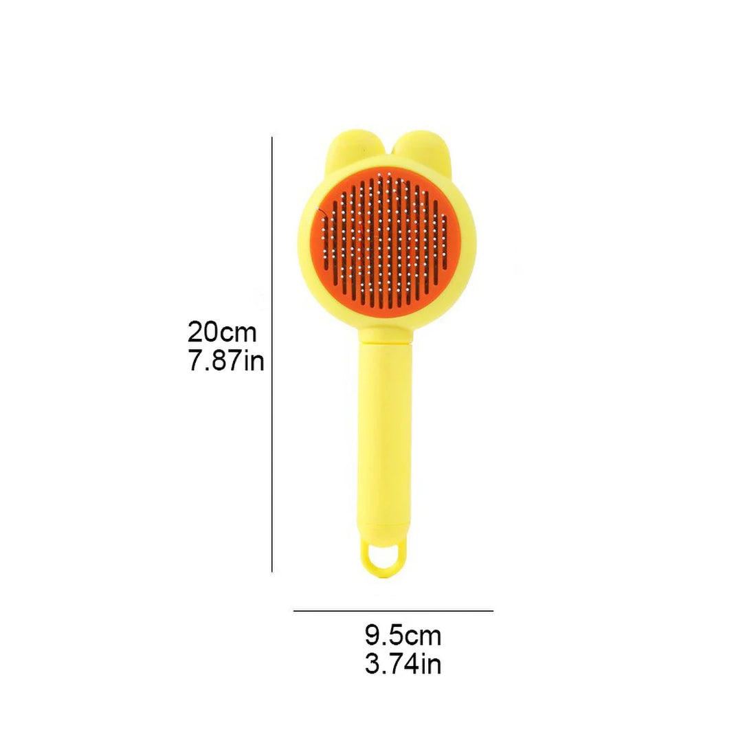 🐾 2025 Cat Comb – One-Click Deep Cleaning Stainless Steel Grooming Tool