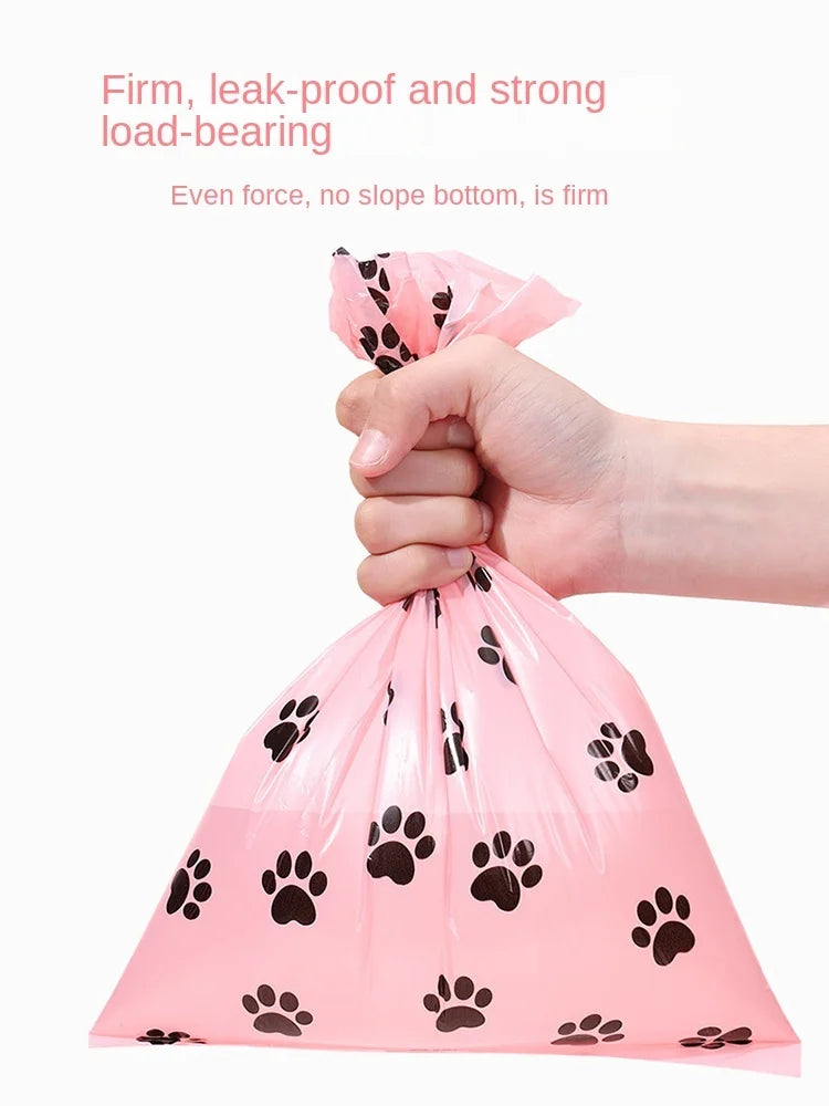 Biodegradable Dog Poop bags with Dispenser