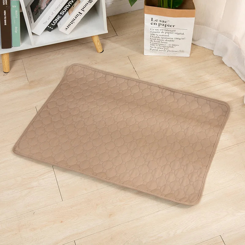 Reusable Dog Pee Pad Blanket – Washable Absorbent Puppy Training Pad & Pet Bed Urine Mat for Car Seat Protection