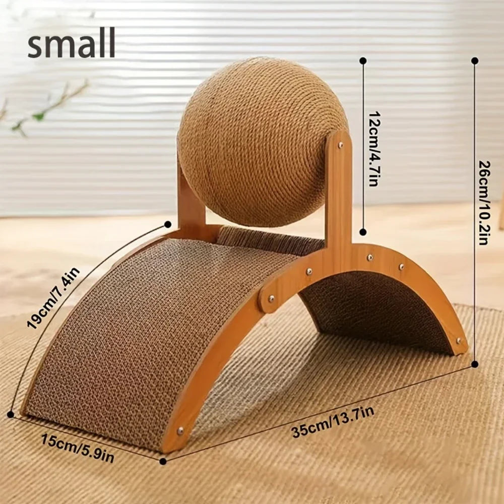 Vertical Arch Cat Scratching Board – Wear-Resistant
