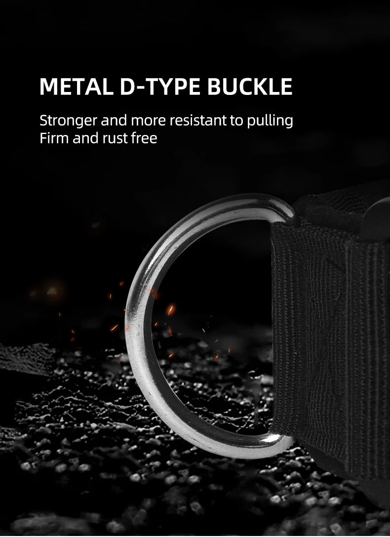 Tactical Dog Collar – Durable Outdoor Collar with Rugged Zinc Alloy Buckle & Soft Lining for Medium & Large Dogs