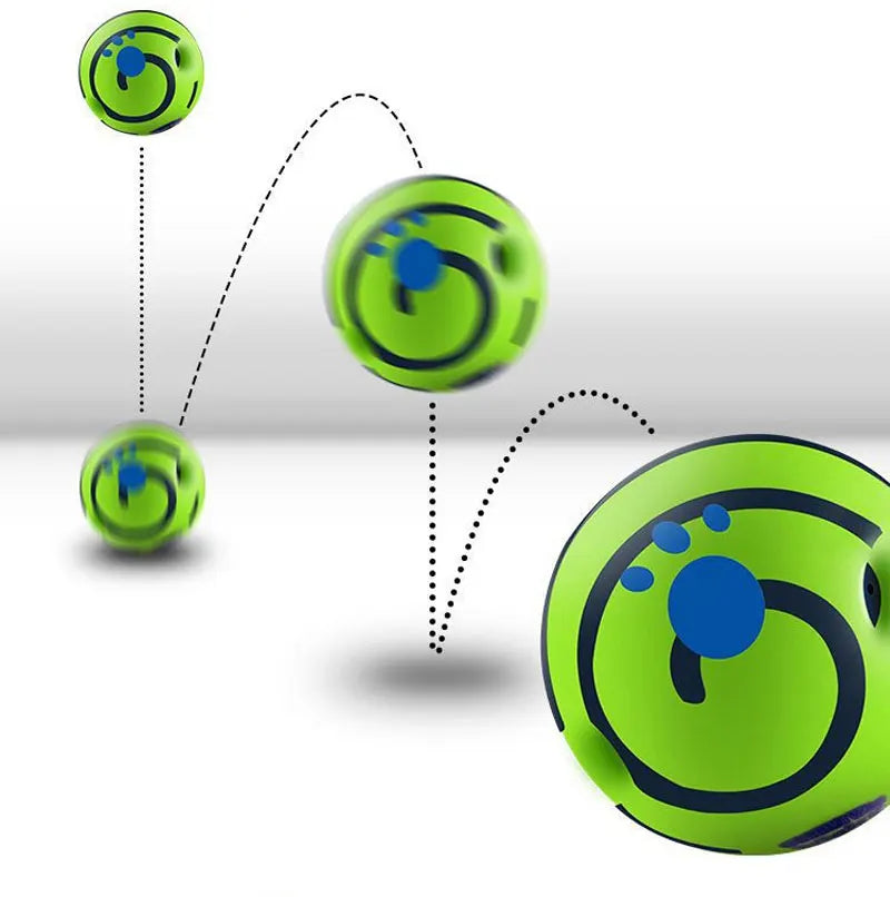 Wobble Wag Giggle Glow Ball – Interactive Dog Toy with Fun Giggle Sounds