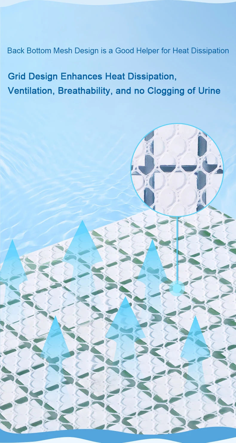 Summer Cooling Ice Mat for Small Pets – Heat Dissipation Pad for Hamsters, Rabbits, Chinchillas & Guinea Pigs