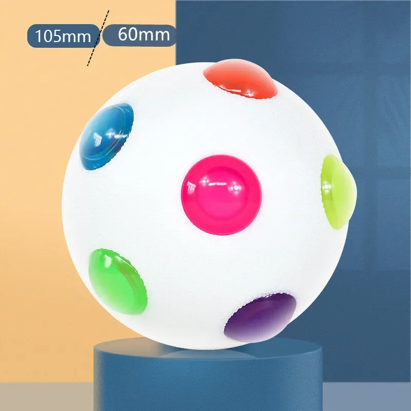 LED Glowing Ball Toy – Flashing Light Ball for Pets & Kids